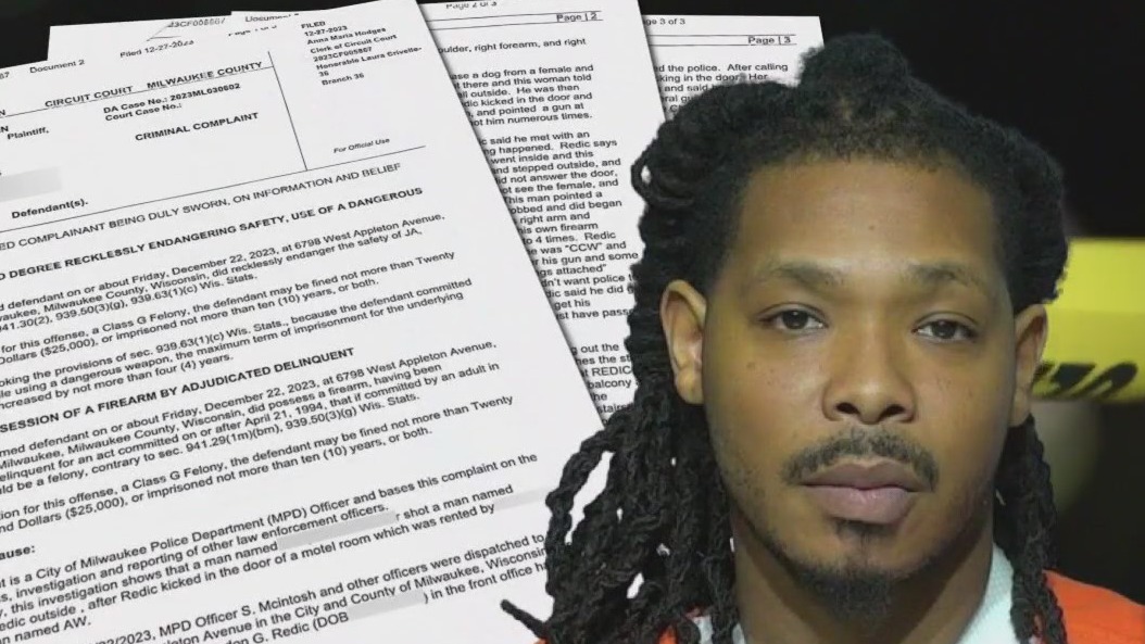 Milwaukee motel shooting, man charged